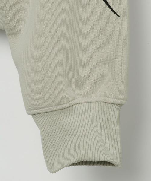 LAND MUSEUM（ランドミュージアム）の「LAND MUSEUM／ファイヤーパターンジップ（裏毛）（パーカー・メンズ・ブラック/ホワイト・LARGE/MEDIUM）」の22枚目の写真