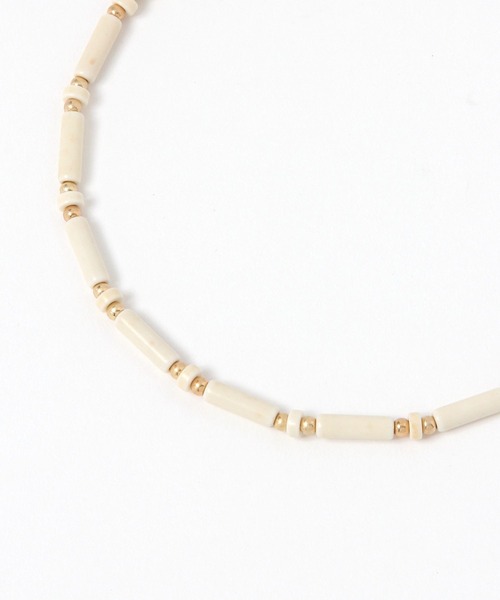 LEPSIM（レプシィム）の「アソートビーズネックレス　660925（ネックレス・レディース・アイボリー/ブラック/レッド/シルバー・ONE SIZE）」の5枚目の写真