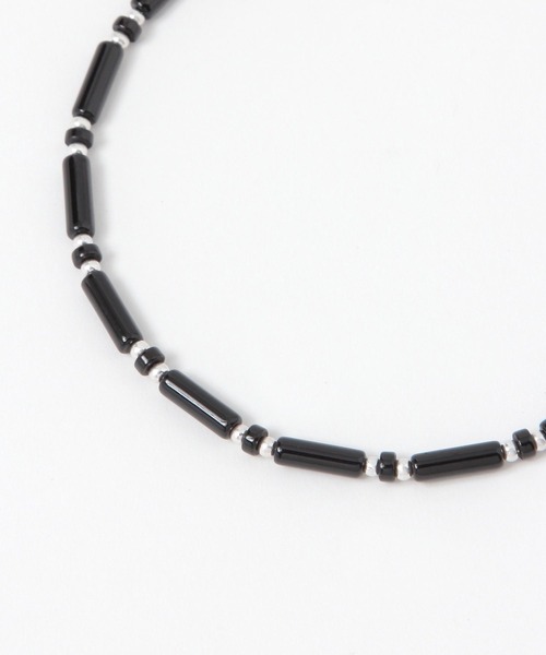 LEPSIM（レプシィム）の「アソートビーズネックレス　660925（ネックレス・レディース・アイボリー/ブラック/レッド/シルバー・ONE SIZE）」の7枚目の写真