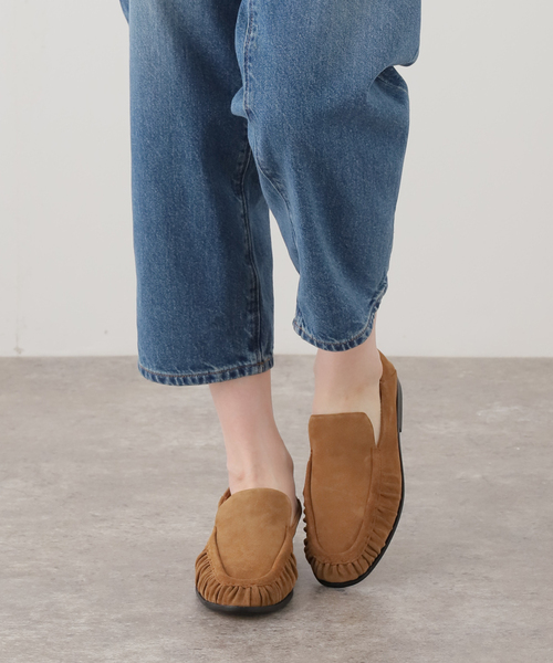 CAMINANDO（カミナンド）の「CAMINANDO カミナンド ローファー スウェード C26-01（ローファー・レディース・キャメル・39/38/37/36/35）」の11枚目の写真