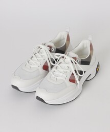 BLACK LABEL CRESTBRIDGE（ブラックレーベル・クレストブリッジ）の「【BLACK.lab】レッドクレストブリッジチェックコンビビブラムスニーカー（スニーカー）」