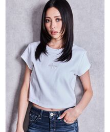 GYDA(�W�F�C�_)��Calvin Klein MONOLOGO BABY RIB TEE(T�V���c/�J�b�g�\�[)