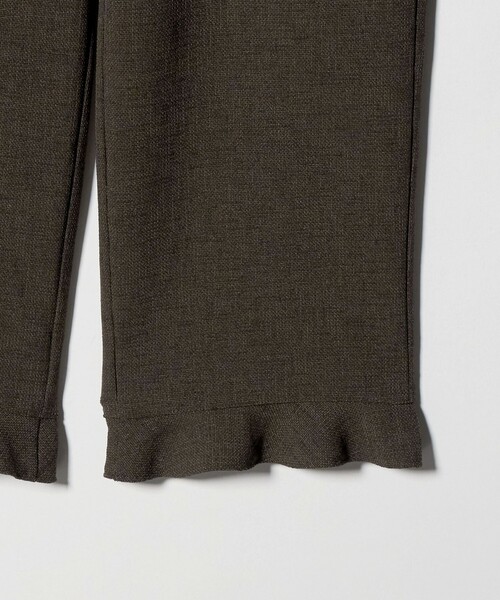Steven Alan（スティーブンアラン）の「＜Steven Alan＞ツイードライク フリル パンツ（スラックス・レディース・ダークブラウン/ブラック・M/S）」の18枚目の写真