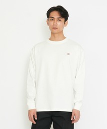 Dickies/ディッキーズ ワッペンTシャツ/ 長袖