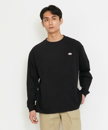 Dickies（ディッキーズ）の「Dickies/ディッキーズ ワッペンTシャツ/ 長袖（Tシャツ/カットソー）」