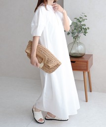 NYLAUS（ナイラス）の「【SG】ランタン袖ラグランワンピース（ワンピース）」