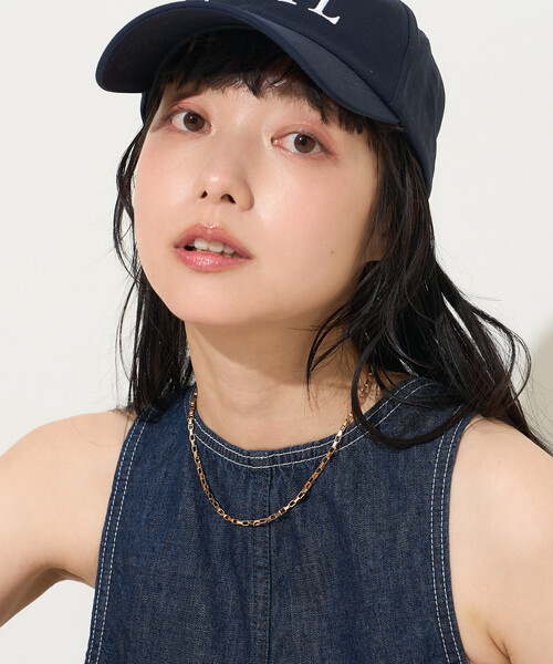 FREAK'S STORE(フリークスストア)の「スクエアチェーンネックレス(ネックレス・レディース・シルバー/ゴールド・ONE SIZE)」の5枚目の写真