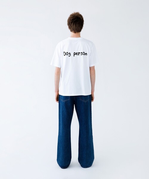 Ben Lenovitz(ベンレノビッツ)の「【City Ambient Products別注】Ben Lenovitz: DOG CAT PERSON Tシャツ(Tシャツ/カットソー・メンズ・ストーン/ホワイト/ライトホワイト/ホワイト系その他・SMALL/MEDIUM/LARGE/X-LARGE)」の7枚目の写真