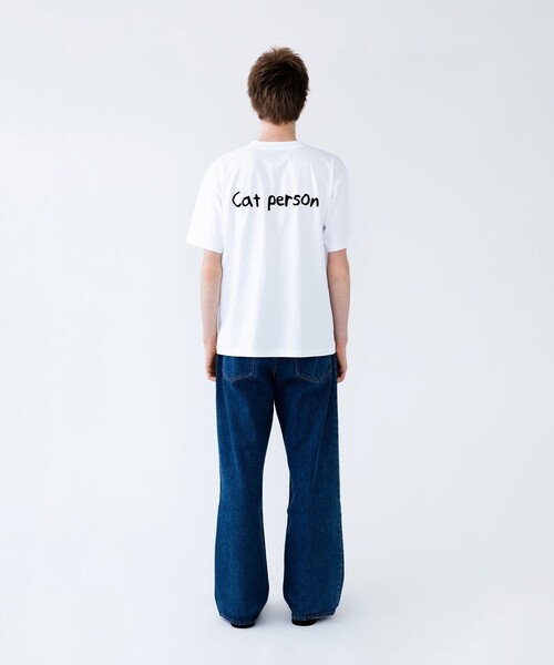 Ben Lenovitz(ベンレノビッツ)の「【City Ambient Products別注】Ben Lenovitz: DOG CAT PERSON Tシャツ(Tシャツ/カットソー・メンズ・ストーン/ホワイト/ライトホワイト/ホワイト系その他・SMALL/MEDIUM/LARGE/X-LARGE)」の12枚目の写真