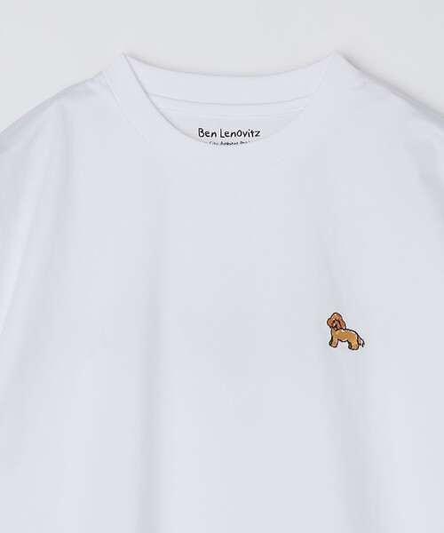 Ben Lenovitz(ベンレノビッツ)の「【City Ambient Products別注】Ben Lenovitz: DOG CAT PERSON Tシャツ(Tシャツ/カットソー・メンズ・ストーン/ホワイト/ライトホワイト/ホワイト系その他・SMALL/MEDIUM/LARGE/X-LARGE)」の15枚目の写真