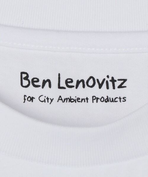 Ben Lenovitz(ベンレノビッツ)の「【City Ambient Products別注】Ben Lenovitz: DOG CAT PERSON Tシャツ(Tシャツ/カットソー・メンズ・ストーン/ホワイト/ライトホワイト/ホワイト系その他・SMALL/MEDIUM/LARGE/X-LARGE)」の18枚目の写真