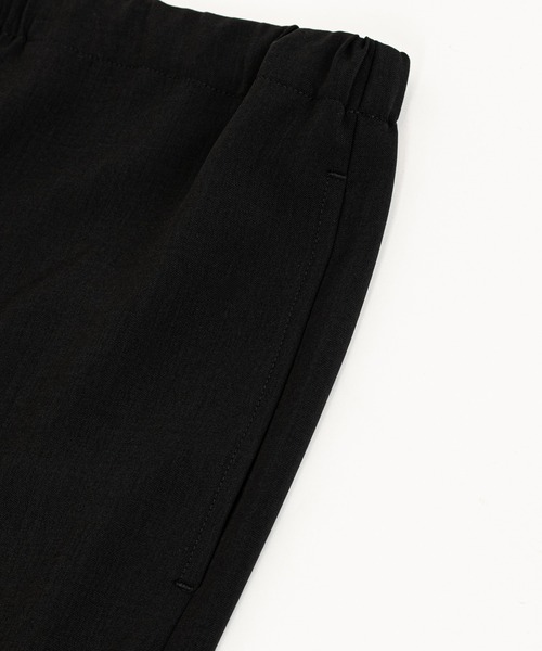 LAD MUSICIAN（ラッドミュージシャン）の「DRY CLOTH WIDE STRAIGHT PANTS（その他パンツ・メンズ・ブラック・46/44/42）」の7枚目の写真