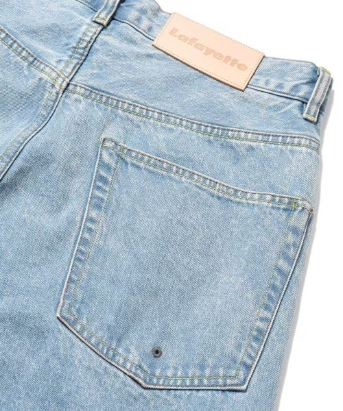 LFYT（エルエフワイティー）の「LFYT ラファイエット -  5 POCKET WASHED DENIM PANTS BAGGIE FIT ICE WASH デニムパンツ バギーフィット LS261203（デニムパンツ・メンズ・ライトブルー・38/36/34/32）」の10枚目の写真