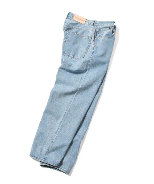 LFYT（エルエフワイティー）の「LFYT ラファイエット -  5 POCKET WASHED DENIM PANTS BAGGIE FIT ICE WASH デニムパンツ バギーフィット LS261203（デニムパンツ・メンズ・ライトブルー・38/36/34/32）」の12枚目の写真