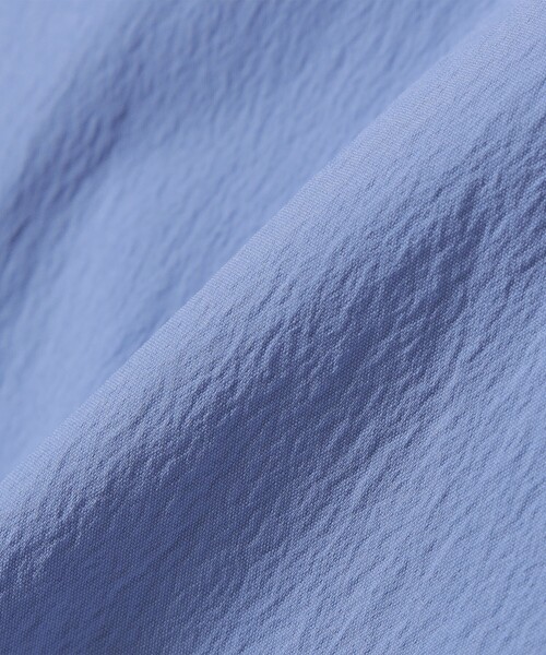 SHIPS Colors(シップス カラーズ)の「SHIPS Colors:〈接触冷感・UVカット・撥水〉マルチファンクション 羽織 シャツ◇(シャツ/ブラウス・レディース・ライトブルー/ブラック/ナチュラル・ONE SIZE)」の13枚目の写真