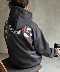 セール】新色追加＜ユニセックス商品＞ フラワー刺繍トップス