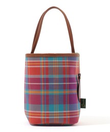 BRADY（ブレディー）の「【別注】Brady KEER マドラスチェック 巾着バッグ（ハンドバッグ）」