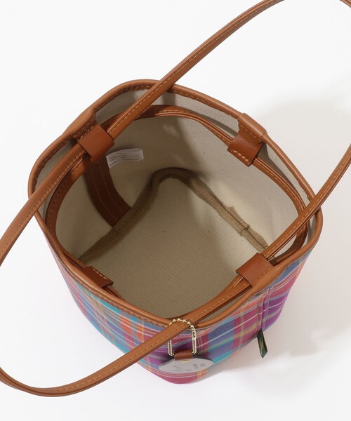 BRADY（ブレディー）の「【別注】Brady KEER マドラスチェック 巾着バッグ（ハンドバッグ・メンズ・レッド系その他/ブルー系その他2・FREE）」の13枚目の写真