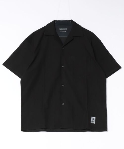 CHROME（クローム）の「CHROME/クローム 半袖 シャツ JP280BK（シャツ/ブラウス・メンズ・ブラック・L/XL/M）」の3枚目の写真