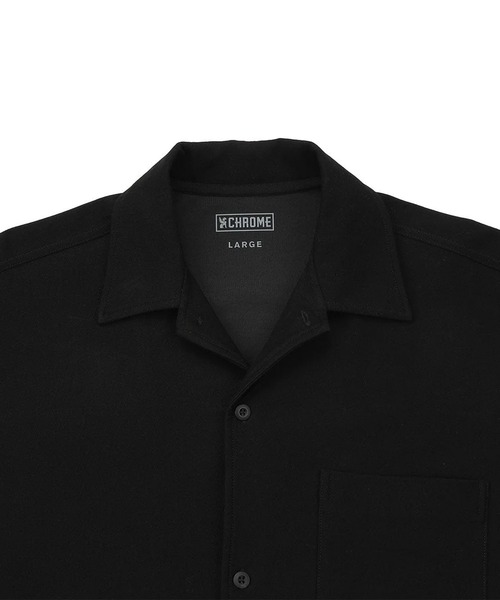 CHROME（クローム）の「CHROME/クローム 半袖 シャツ JP280BK（シャツ/ブラウス・メンズ・ブラック・L/XL/M）」の7枚目の写真