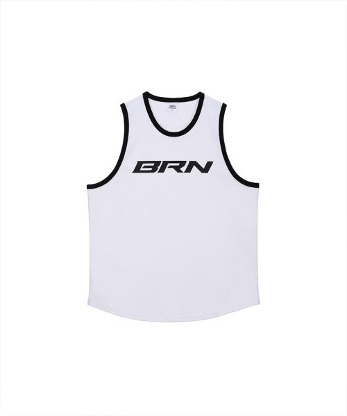 BORN TO WIN（ボーントゥウィン）の「BRN COMFORT FIT SLEEVELESS [WHITE]（Tシャツ/カットソー・メンズ・その他・1/2/3/4）」の3枚目の写真