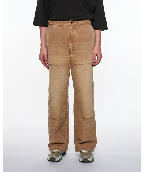 markaware(マーカウェア)の「【markaware/marka/マーカウェア】DOUBLE KNEE PANTS(その他パンツ・メンズ・ブラウン/ブラック・2/1)」の5枚目の写真