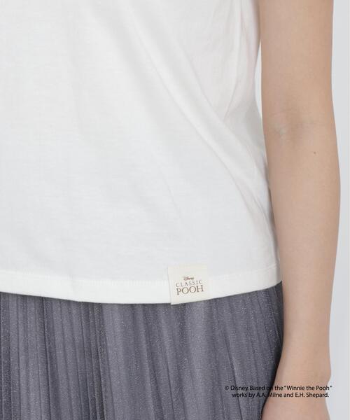 PROPORTION BODY DRESSING(プロポーションボディドレッシング)の「ワンポイントプリントTシャツ(Tシャツ/カットソー・レディース・ダークグレー/ホワイト/ピンク・FREE)」の15枚目の写真