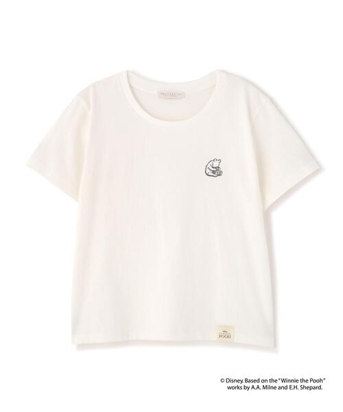 PROPORTION BODY DRESSING(プロポーションボディドレッシング)の「ワンポイントプリントTシャツ(Tシャツ/カットソー・レディース・ダークグレー/ホワイト/ピンク・FREE)」の13枚目の写真