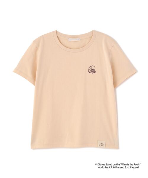 PROPORTION BODY DRESSING(プロポーションボディドレッシング)の「ワンポイントプリントTシャツ(Tシャツ/カットソー・レディース・ダークグレー/ホワイト/ピンク・FREE)」の5枚目の写真