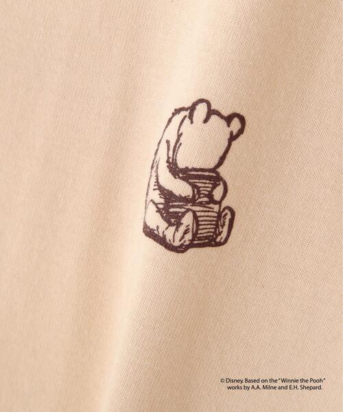 PROPORTION BODY DRESSING(プロポーションボディドレッシング)の「ワンポイントプリントTシャツ(Tシャツ/カットソー・レディース・ダークグレー/ホワイト/ピンク・FREE)」の4枚目の写真