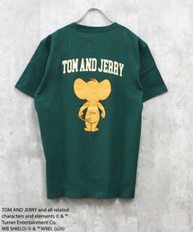 【TOM&JERRY/トム&ジェリー】プリント BIG 半袖Tシャツ