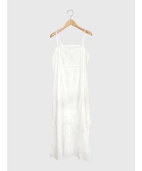 FIKA.（フィーカ）の「Cotton lace camisole onepiece（ワンピース・レディース・ブラック/ホワイト・MEDIUM）」の16枚目の写真