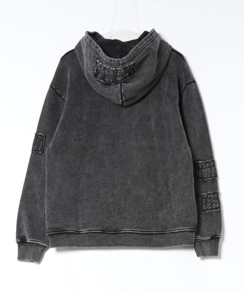 L.H.P(エルエイチピー)の「RECKLESS SCHOLARS/レックレス スカラーズ/WOD HOODIE(パーカー・レディース・ブラック・M)」の2枚目の写真