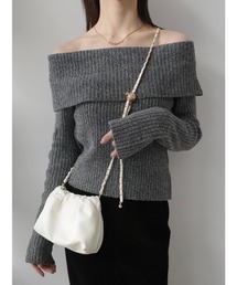 amel（エイメル）の「ボールチェーンショルダーバッグ / アイボリー（ショルダーバッグ）」