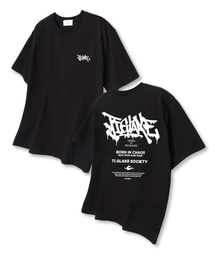 ノールリーフ オーバーサイズ 半袖Tシャツ ブラック