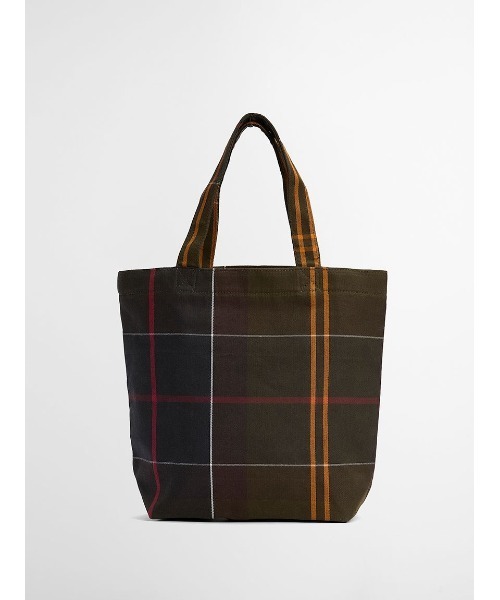 Barbour（バブアー）の「Telfield ミニ タータンロゴトートバッグ（トートバッグ・メンズ・ネイビー/グリーン・ONE SIZE）」の15枚目の写真