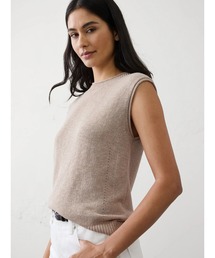 BANANA REPUBLIC FACTORY STORE | BANANA REPUBLIC FACTORY STORE　　ラミーコットン セーター タンクトップ(ニット/セーター)
