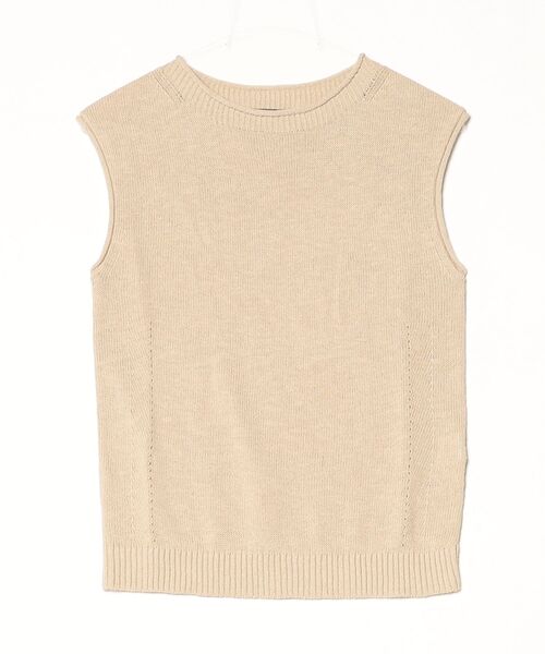 BANANA REPUBLIC FACTORY STORE(バナナリパブリック ファクトリーストア)の「BANANA REPUBLIC FACTORY STORE ラミーコットン セーター タンクトップ(ニット/セーター・レディース・ブラウン/ライトブルー/ベージュ・L/M/S/XS)」の8枚目の写真