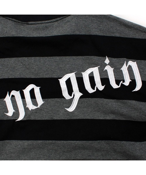 GALFY（ガルフィー）の「GALFY（ガルフィー）バチバチピアスTEE/ビッグプリント 半袖Tシャツ ストリート グランジ ユニセックス（Tシャツ/カットソー・メンズ・スミクロ/ブラック/ブラック系その他・M/L/LL）」の12枚目の写真
