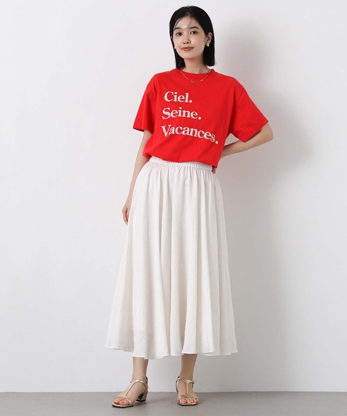 Gready Brilliant（グレディブリリアン）の「ＣｉｅｌロゴＴ（Tシャツ/カットソー・レディース・レッド・FREE）」の2枚目の写真