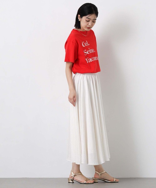 Gready Brilliant（グレディブリリアン）の「ＣｉｅｌロゴＴ（Tシャツ/カットソー・レディース・レッド・FREE）」の5枚目の写真