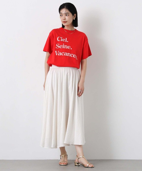 Gready Brilliant（グレディブリリアン）の「ＣｉｅｌロゴＴ（Tシャツ/カットソー・レディース・レッド・FREE）」の6枚目の写真