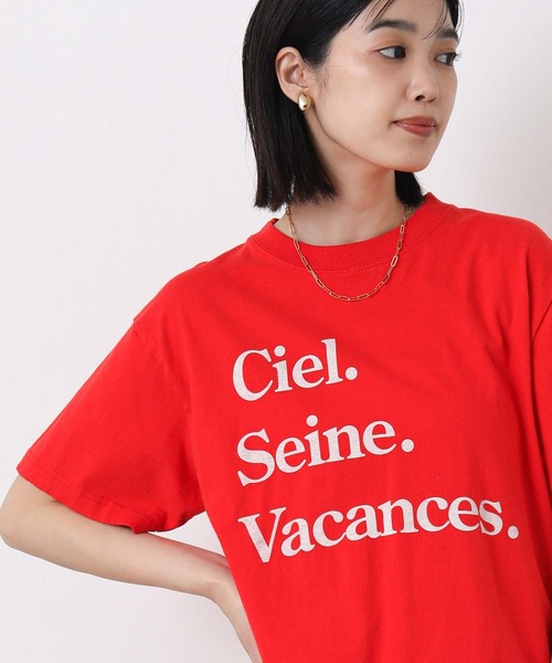 Gready Brilliant（グレディブリリアン）の「ＣｉｅｌロゴＴ（Tシャツ/カットソー・レディース・レッド・FREE）」の12枚目の写真