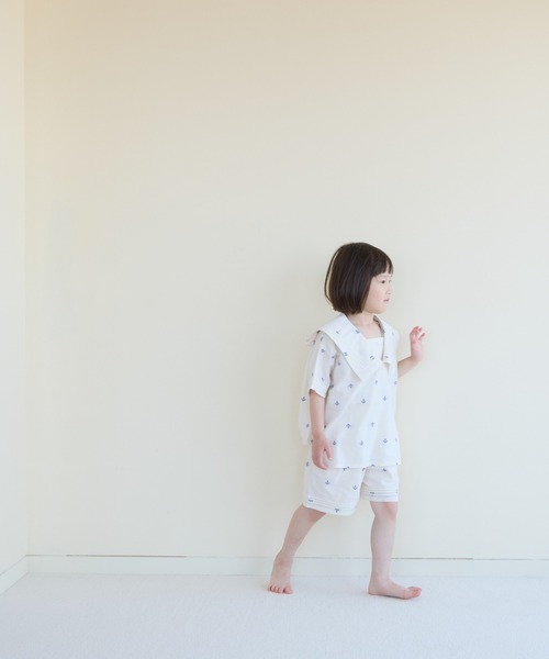 LOWRYS FARM(ローリーズファーム)の「INDIAISセーラーシャツ 637787(シャツ/ブラウス・キッズ・アイボリー/ブラック・120cm/110cm/150cm/140cm/130cm)」の16枚目の写真