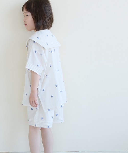 LOWRYS FARM(ローリーズファーム)の「INDIAISセーラーシャツ 637787(シャツ/ブラウス・キッズ・アイボリー/ブラック・120cm/110cm/150cm/140cm/130cm)」の20枚目の写真