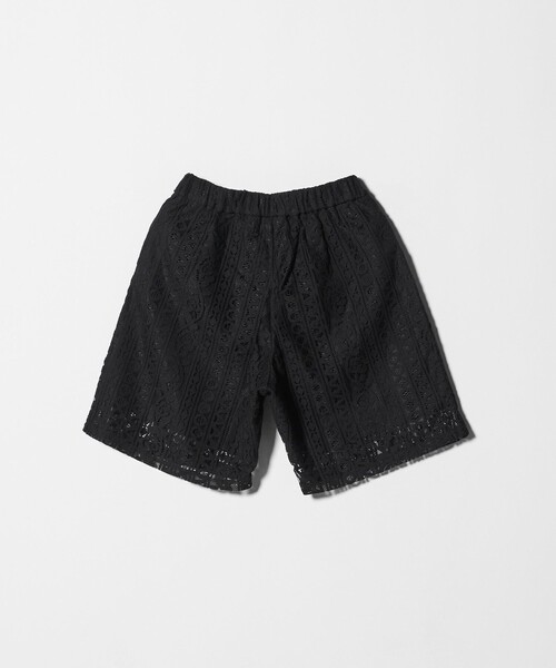 green label relaxing(グリーンレーベルリラクシング)の「レース ショートパンツ / キッズ 140cm-160cm(その他パンツ・キッズ・オフホワイト/ブラック・140cm/150cm/160cm)」の7枚目の写真