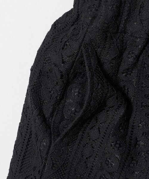 green label relaxing(グリーンレーベルリラクシング)の「レース ショートパンツ / キッズ 140cm-160cm(その他パンツ・キッズ・オフホワイト/ブラック・140cm/150cm/160cm)」の9枚目の写真