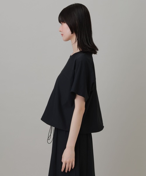 LAKOLE（ラコレ）の「＜接触冷感＞カットドロストプルオーバー2 / 671508（Tシャツ/カットソー・レディース・セージグリーン/サンドグレー/ブラック・FREE）」の7枚目の写真