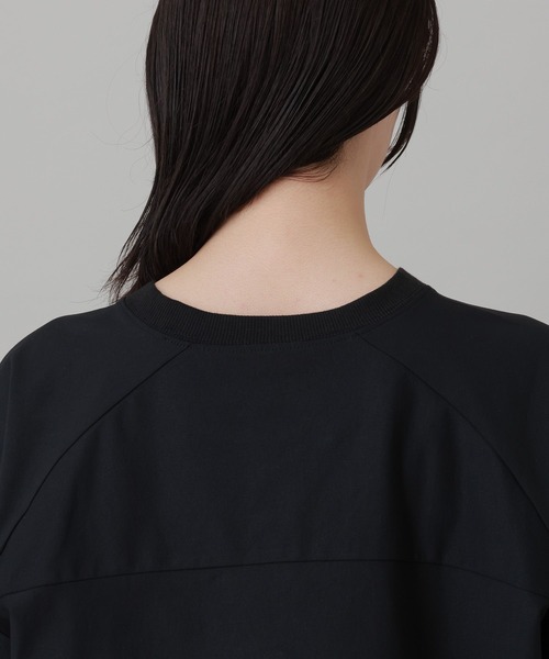 LAKOLE（ラコレ）の「＜接触冷感＞カットドロストプルオーバー2 / 671508（Tシャツ/カットソー・レディース・セージグリーン/サンドグレー/ブラック・FREE）」の9枚目の写真