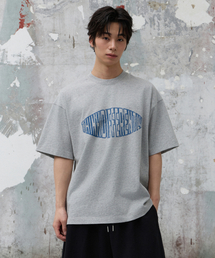 TD ヴィンテージロゴハーフTシャツ[グレー]